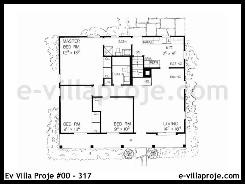 Ev Villa Proje #00 – 317 Ev Villa Projesi Model Detayları