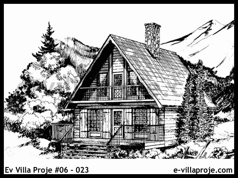 Ev Villa Proje #06 – 023 Ev Villa Projesi Model Detayları