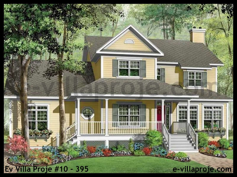 Ev Villa Proje #10 – 395 Ev Villa Projesi Model Detayları