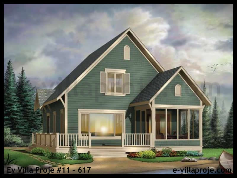 Ev Villa Proje #11 – 617 Ev Villa Projesi Model Detayları