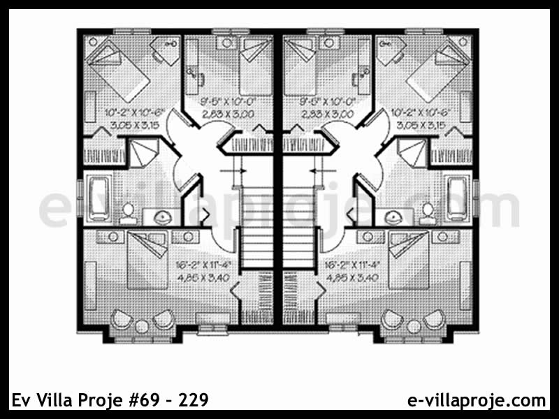 Ev Villa Proje #69 – 229 Ev Villa Projesi Model Detayları