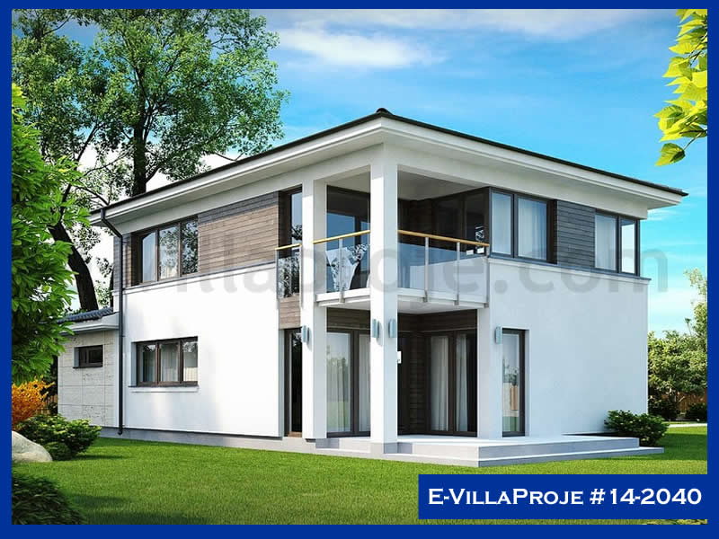 Ev Villa Proje #14 – 2040 Ev Villa Projesi Model Detayları