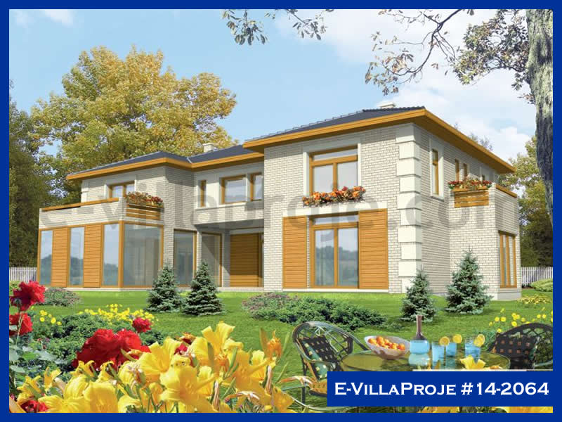 E-VillaProje #14-2064 Ev Villa Projesi Model Detayları